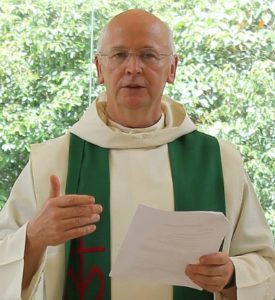 Fr. Laurence leading retreat